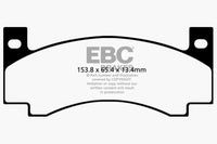 Thumbnail for EBC 69-71 Chrysler 300 7.2 Redstuff Front Brake Pads