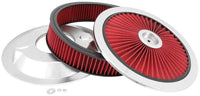 Thumbnail for Spectre ExtraFlow HPR Air Cleaner Assembly 14in. x 3in. - Red