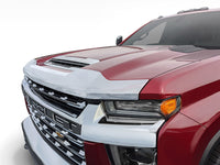 Thumbnail for AVS 2020 Chevrolet Silverado 2500 Aeroskin Low Profile Hood Shield - Chrome