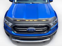 Thumbnail for AVS 2019 Ford Ranger Aeroskin Low Profile Light Shield - Black