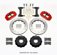 Thumbnail for Wilwood Narrow Superlite 6R Front Hat Kit 13.06 Red 63-87 C10 w/ Wilwood Pro Spindles