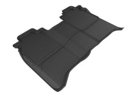 Thumbnail for 3D MAXpider 2016-2019 Nissan Titan Crew Cab Kagu 2nd Row Floormats - Black