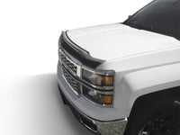 Thumbnail for AVS 14-15 Chevy Silverado 1500 Aeroskin Low Profile Hood Shield w/ Lights - Black