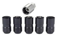 Thumbnail for McGard Wheel Lock Nut Set - 5pk. (Cone Seat) M14X1.5 / 22mm Hex / 1.639in OAL - Black