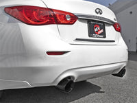 Thumbnail for aFe Takeda 2.5in 304 SS Axle-Back Exhaust w/ Black Tips 16-18 Infiniti Q50 V6-3.0L (tt)