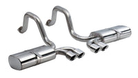 Thumbnail for Corsa 1997-2004 Chevrolet Corvette C5 Z06 5.7L V8 Polished Sport Axle-Back Exhaust