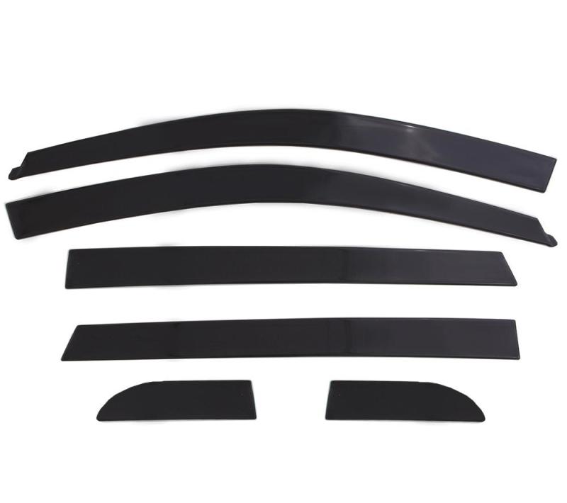 AVS 06-12 Toyota RAV4 Ventvisor Low Profile Deflectors 6pc - Smoke