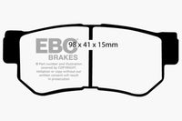 Thumbnail for EBC 08-09 Hyundai Azera 3.3 Greenstuff Rear Brake Pads