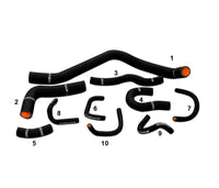 Thumbnail for Mishimoto 88-91 Honda Civic Black Silicone Hose Kit