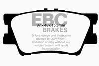 Thumbnail for EBC 13+ Lexus ES300h 2.5 Hybrid Greenstuff Rear Brake Pads