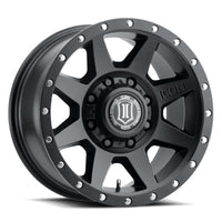 Thumbnail for ICON Rebound 17x8.5 8x6.5 13mm Offset 5.25in BS 121.4mm Bore Satin Black Wheel