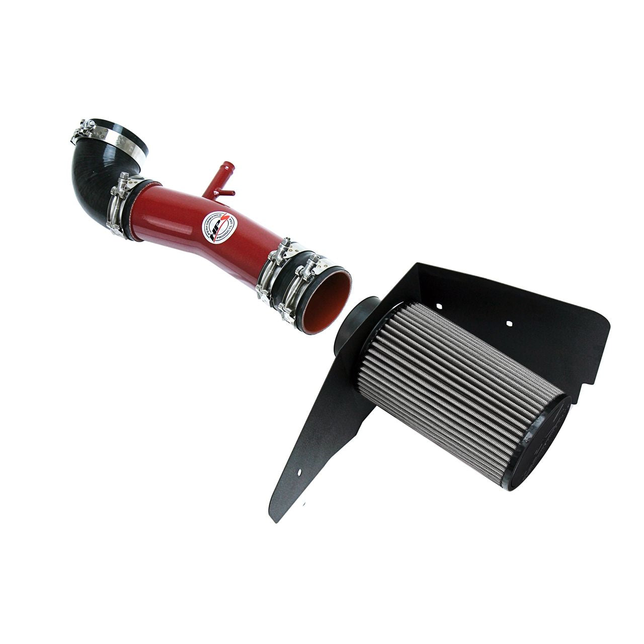 HPS Shortram Air Intake Kit 96-97 Lexus SC400 4.0L V8, Includes Heat Shield, Red