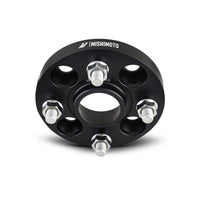 Thumbnail for Mishimoto Wheel Spacers - 4x100 - 56.1 - 15 - M12 - Black