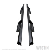 Thumbnail for Westin 04-13 Chevy Silverado 1500 Crew Cab 2004-2013 HDX Drop Nerf Step Bars - Textured Black