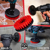 Thumbnail for Chemical Guys Carpet Brush w/Drill Attachment - Heavy Duty