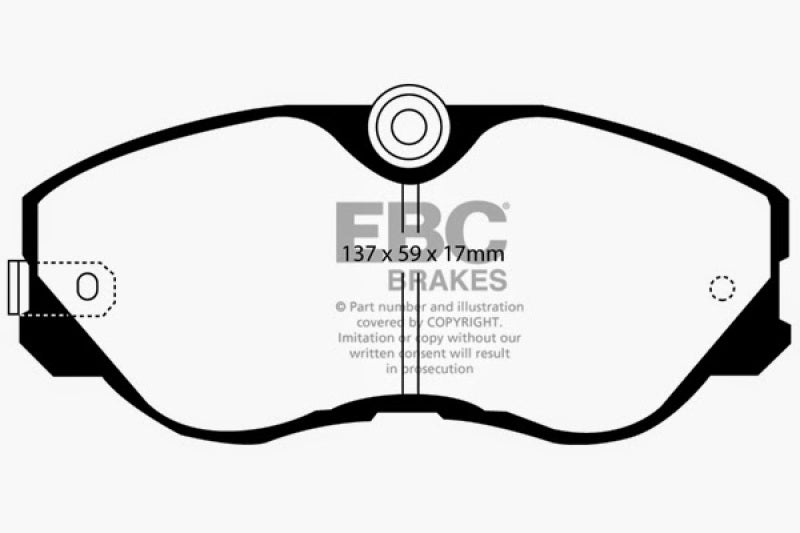 EBC Brakes Greenstuff 2000 Series Sport Pads