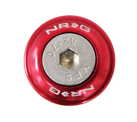 Thumbnail for NRG Fender Washer Kit w/Rivets For Plastic (Red) - Set of 10