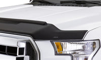 Thumbnail for AVS 09-14 Ford F-150 Aeroskin II Textured Low Profile Hood Shield - Black