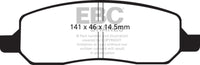 Thumbnail for EBC 06-09 Buick Lucerne 3.8 Greenstuff Rear Brake Pads