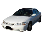 Thumbnail for AVS 98-02 Honda Accord Ventvisor In-Channel Front & Rear Window Deflectors 4pc - Smoke