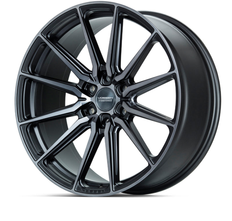 Vossen HF6-1 22x9.5 / 6x139.7- ET20 / Deep Face / 106.1 - Tinted Matte Gunmetal Wheel