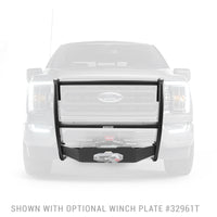 Thumbnail for Go Rhino 18-20 Ford F-150 3100 Series StepGuard Winch Plate Kit (Req. 3296T or 3296MT) - Tex. Black