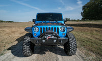 Thumbnail for AVS 07-18 Jeep Wrangler JK (Incl. JKU) Low Profile Aeroskin Lightshield Pro - Black