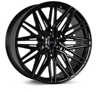 Thumbnail for Vossen HF6-5 22x10 / 6x139.7 / ET-18 / Super Deep Face / 106.1 - Gloss Black Wheel