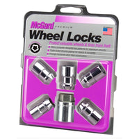 Thumbnail for McGard Wheel Lock Nut Set - 5pk. (Cone Seat) 7/16-20 / 3/4 Hex / 1.46in. Length - Chrome