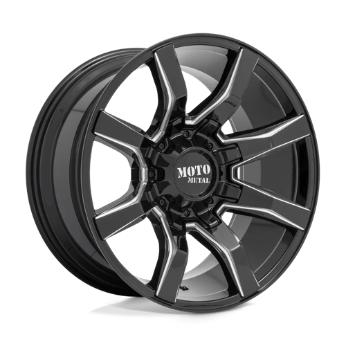 Moto Metal MO804 20X9 8X6.5 G-BLK MILL 18MM