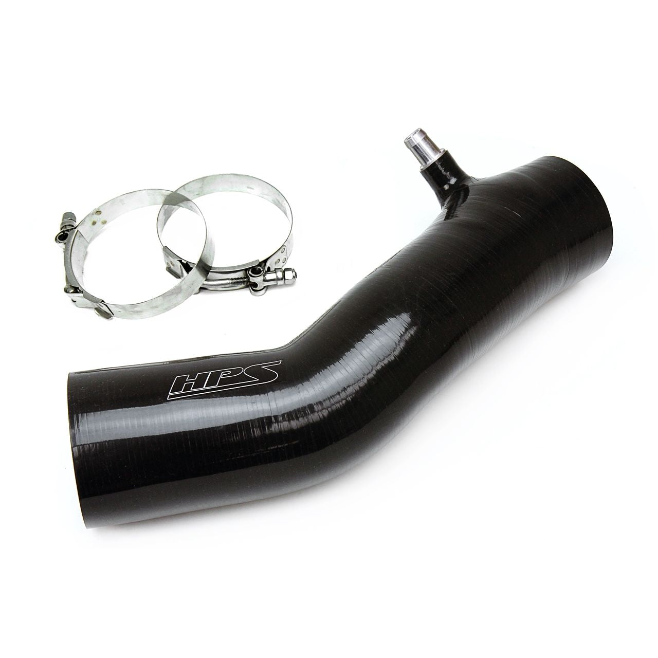 HPS Black Reinforced Silicone Post MAF Air Intake Hose Kit for Toyota 16-20 Tacoma 3.5L V6