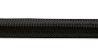 Thumbnail for Vibrant -8 AN Black Nylon Braided Flex Hose .44in ID (50 foot roll)