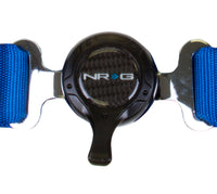 Thumbnail for NRG 4PT 2in. Seat Belt Harness / Cam Lock - Blue