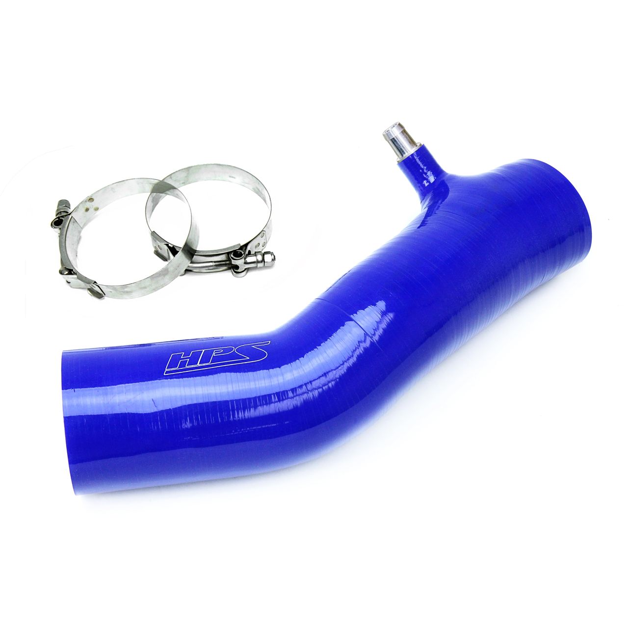 HPS Blue Reinforced Silicone Post MAF Air Intake Hose Kit for Toyota 16-20 Tacoma 3.5L V6