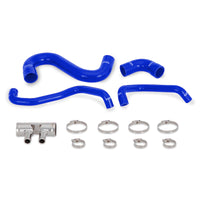 Thumbnail for Mishimoto 2015+ Ford Mustang GT Silicone Lower Radiator Hose - Blue