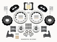 Thumbnail for Wilwood Narrow Superlite 6R Front Hub Kit 12.88in Drilled 65-72 CDP C Body -Drum