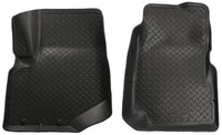 Thumbnail for Husky Liners 02-08 GM Trailblazer/Bravada/Envoy/05-08 Saab 9-7X Classic Style Black Floor Liners