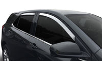 Thumbnail for AVS 15-22 Ford Edge Ventvisor Front & Rear Window Deflectors 4pc - Chrome