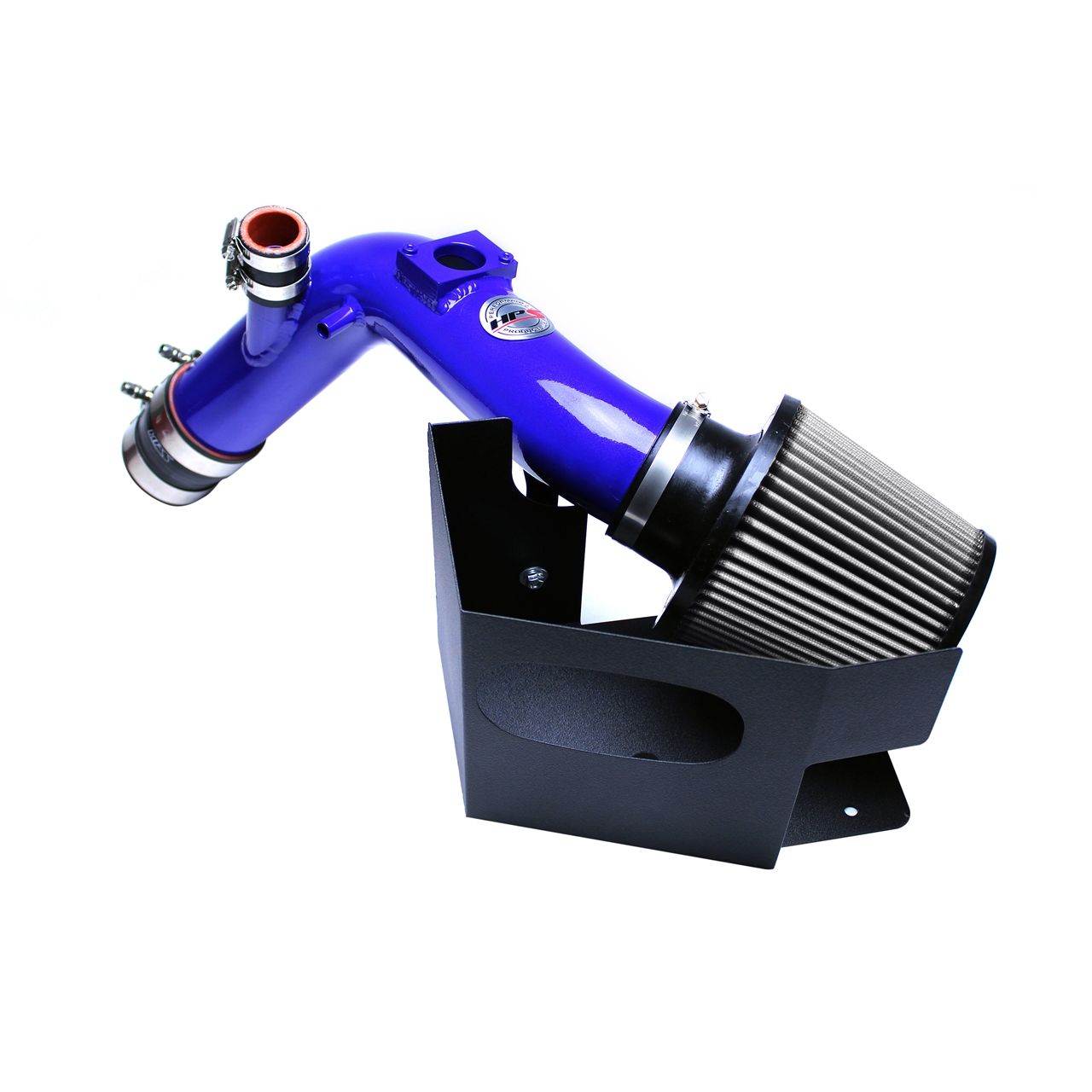 HPS Cold Air Intake Kit 08-15 Mitsubishi Lancer Evolution X 2.0L, Includes Heat Shield, Blue