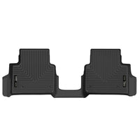 Thumbnail for Husky Liners 21-23 Jeep Grand Cherokee L 2nd Row Bucket Seats X-act Contour Rear Floor liner (Black)