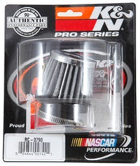 Thumbnail for K&N Universal Chrome Filter 1 3/8 inch FLG / 2 1/2 inch Base / 2 inch Top / 2 1/4 inch Height