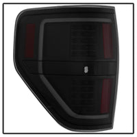 Thumbnail for xTune 09-14 Ford F-150 Light Bar LED Tail Lights - Black Smoke (ALT-JH-FF15009-LBLED-BSM)