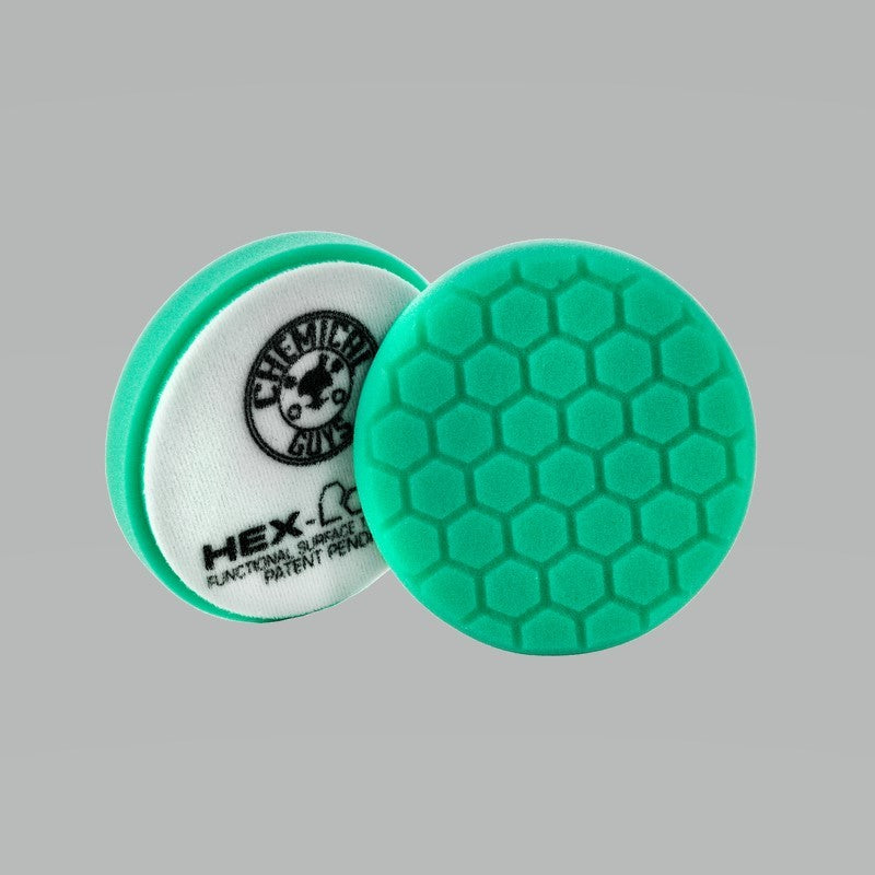 Chemical Guys Hex-Logic Self-Centered Heavy Polishing Pad - Green - 4in