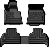 Thumbnail for Husky Liners 19-23 BMW X5 Weatherbeater Black Front & 2nd Seat Floor Liners