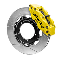 Thumbnail for Wilwood 69-74 Porsche 911 Front Superlite Brake Kit 3in MT Slotted Face - Yellow