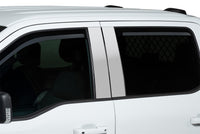 Thumbnail for Putco 2021 Ford F-150 Super Crew Element Chrome Window Visors (Set of 4)