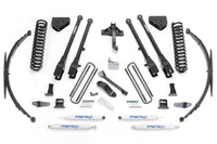 Thumbnail for Fabtech 08-16 Ford F250/350 4WD 8in 4Link Sys w/Coils & Rr Lf Sprngs & Perf Shks