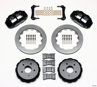 Thumbnail for Wilwood Narrow Superlite 4R Rear Kit 12.88in 97-04 Corvette C5/Z06