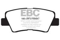 Thumbnail for EBC 09-11 Hyundai Azera 3.3 Greenstuff Rear Brake Pads