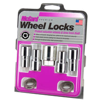 Thumbnail for McGard Wheel Lock Nut Set - 4pk. (Long Shank Seat) 7/16-20 / 13/16 Hex / 1.75in. Length - Chrome